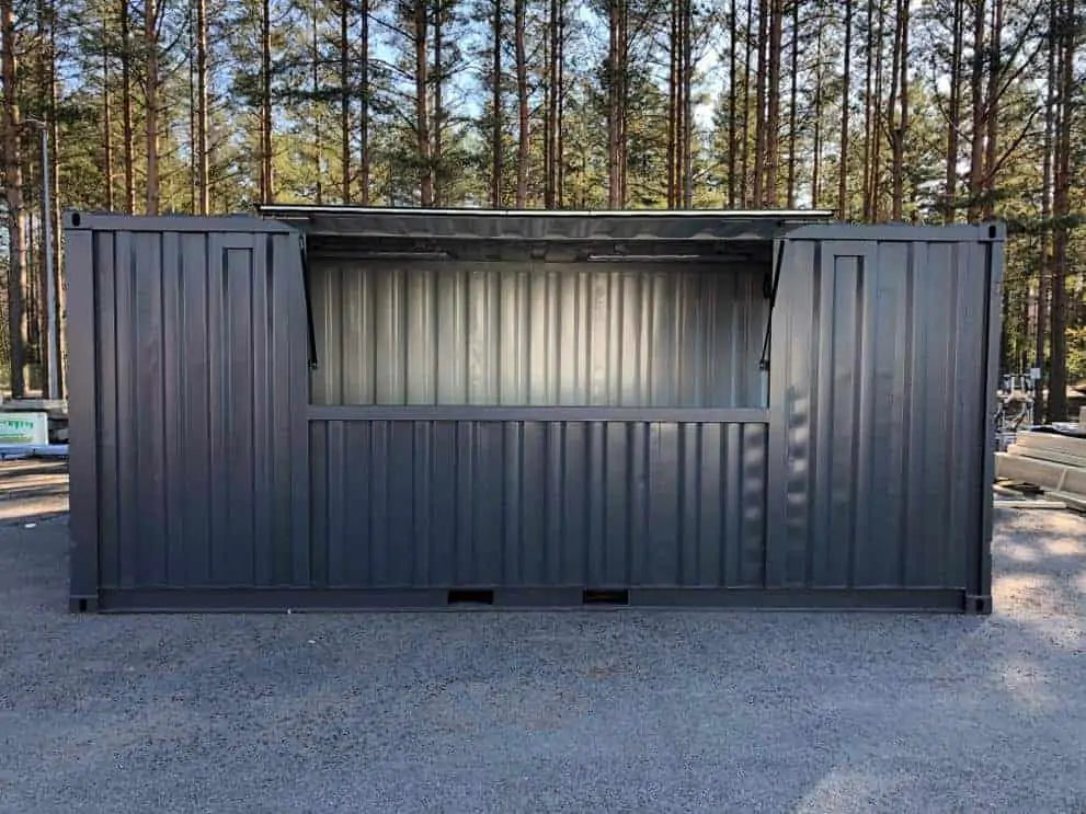 CONTENEDOR DE QUIOSCO DE 20 PIES