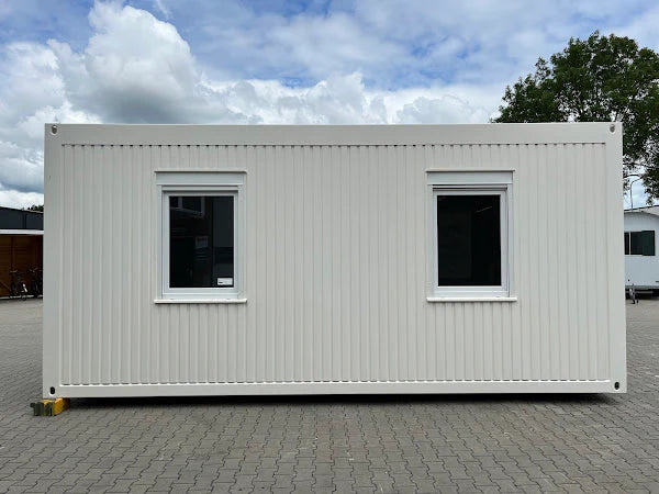 CONTENEDOR DE OFICINA 6 X 3 M CON DOS VENTANAS LATÉRALES