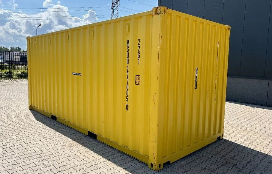 Primer viaje en contenedor marítimo HC de 40 pies