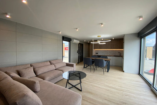 CASA CONTENEDOR MODELO TERRABOX 100 (12,2 X 4,5 M)